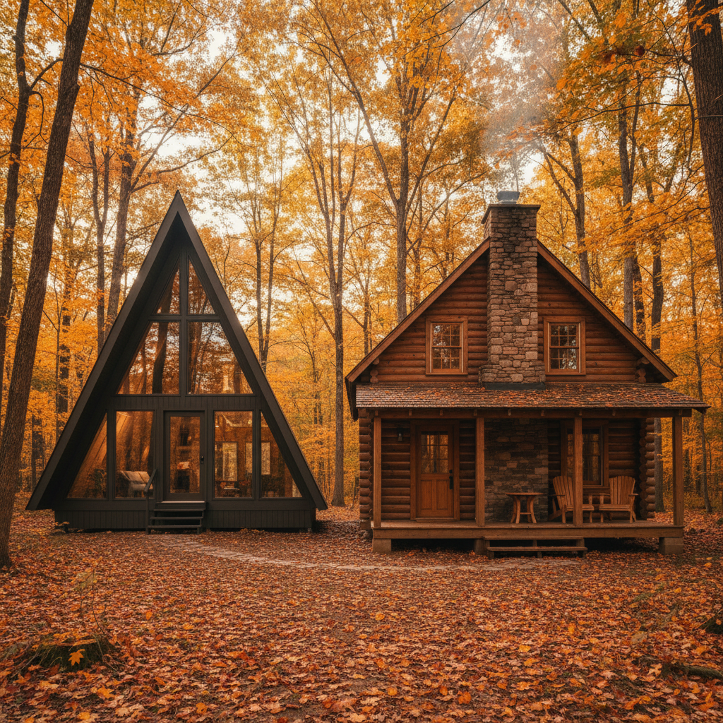 A-Frame Cabin vs. Traditional Cabins: Which One Is Right for You?